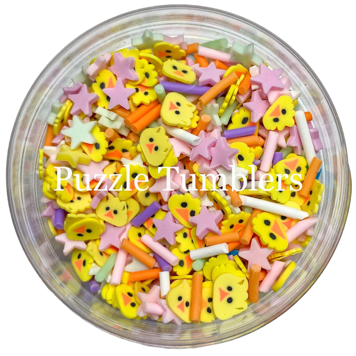 PINK LEMONADE - POLYMER CLAY SPRINKLES – Puzzle Tumblers