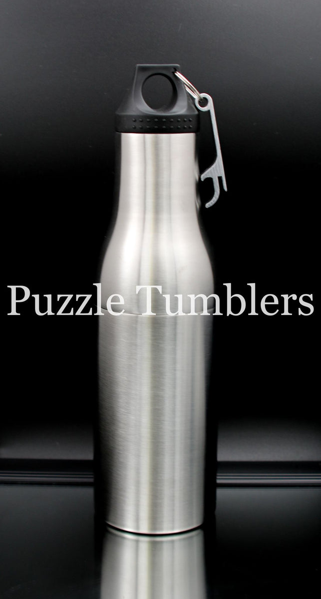 Stainless Steel Beer Bottle Can Koozie BPA Free Double Insulated Holder  Opener