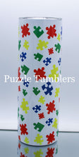 Load image into Gallery viewer, AUTISM MAMA 20OZ CUSTOM TUMBLER - READY TO SHIP