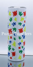 Load image into Gallery viewer, AUTISM BE A KIND SOUL - 20OZ CUSTOM TUMBLER - READY TO SHIP