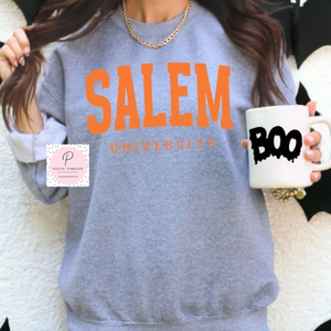 Salem University (Bright Orange Ink) *Screen Print Transfer*