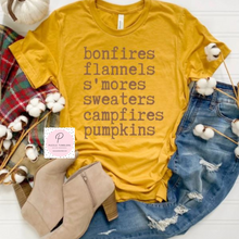 Load image into Gallery viewer, Bonfires Flannels S&#39;mores (Doe Brown Ink) *Screen Print Transfer* Bonfires Flannels S&#39;mores (Doe Brown Ink) *Screen Print Transfer* Bonfires Flannels S&#39;mores (Doe Brown Ink) *Screen Print Transfer*