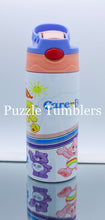 Load image into Gallery viewer, KIDS BEAR SIPPY 12OZ CUSTOM TUMBLER - READY TO SHIP