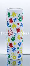 Load image into Gallery viewer, DIFFERENT NOT LESS AUTISM - 20OZ CUSTOM TUMBLER - READY TO SHIP