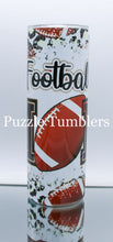 Load image into Gallery viewer, FOOTBALL MOM - 20OZ CUSTOM TUMBLER - READY TO SHIP