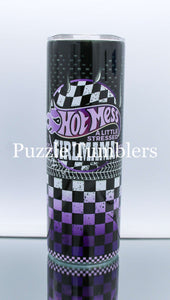 HOT MESS GIRL MOM - 20OZ CUSTOM TUMBLER - READY TO SHIP