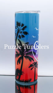 GIRLS TRIP VACATION - 20OZ CUSTOM TUMBLER - READY TO SHIP