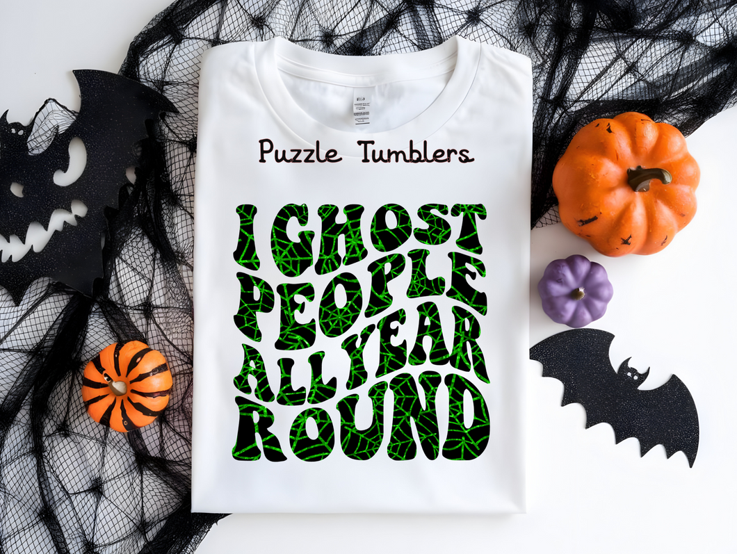 DIGITAL DOWNLOAD - I Ghost People All Year Round + 2 BONUS MOCK UP FILES *PNG FILE ONLY