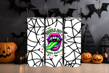 Load image into Gallery viewer, DIGITAL DOWNLOAD - 20oz Skinny - Ghouls Just Wanna Have Fun Spiderweb *PNG FILE ONLY (Copy)