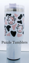 Load image into Gallery viewer, MOO MOO FARM THEMED- 40OZ GENERIC CUSTOM TUMBLER - READY TO SHIP