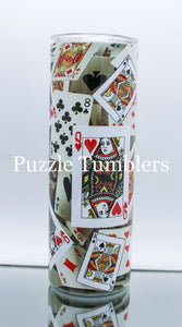 GAME OF CARDS - 20OZ CUSTOM TUMBLER - READY TO SHIP