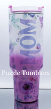 Load image into Gallery viewer, MOM PURPLE OMBRE SHIMMER - 40OZ GENERIC CUSTOM TUMBLER - READY TO SHIP