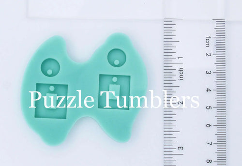 CUSTOM MOLD: Small Square Dangle Earring Mold *May have a 14 Day Shipping Delay (S81)