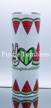 Load image into Gallery viewer, WATERMELON SUMMER - 20OZ CUSTOM TUMBLER - READY TO SHIP