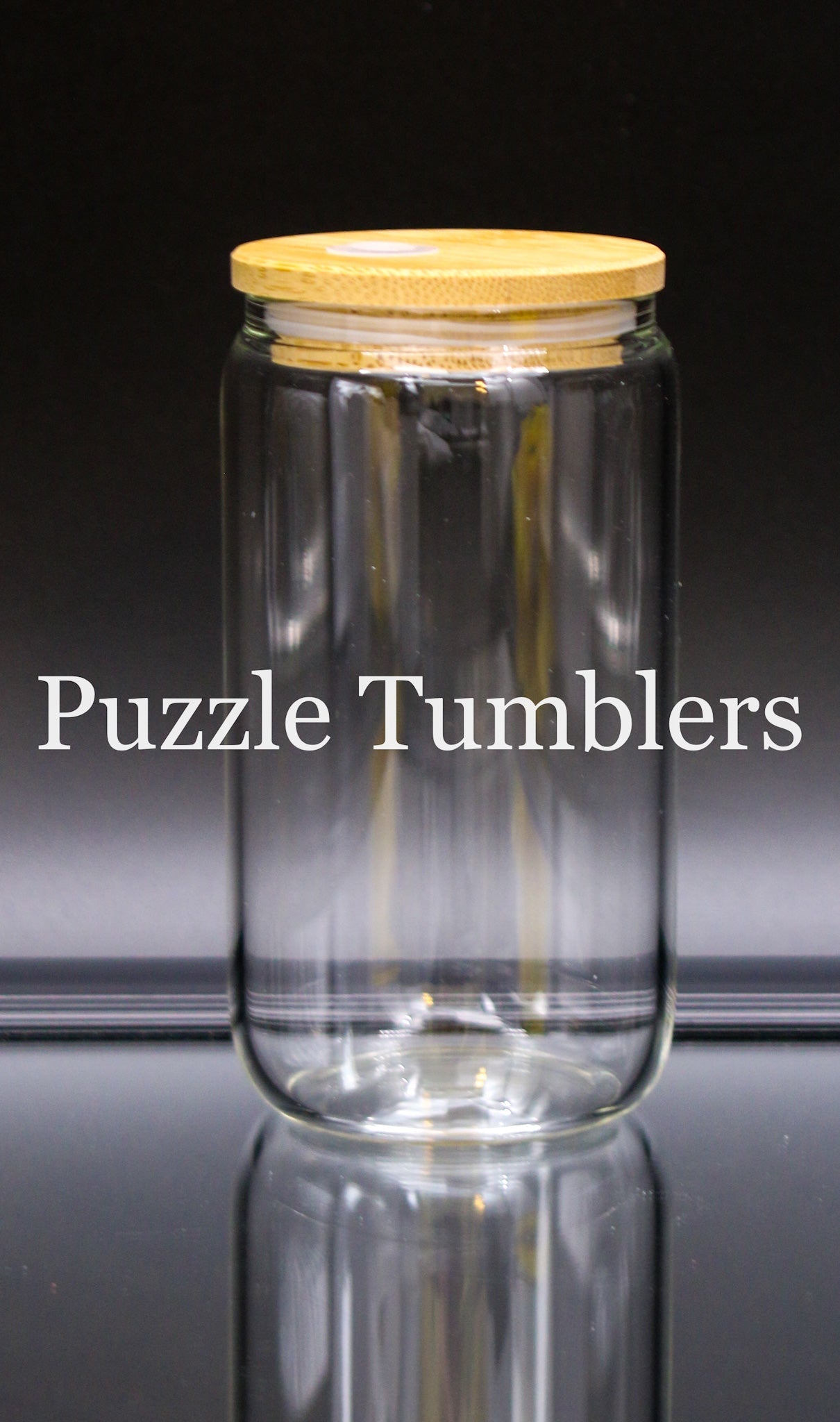 PLUM - 16OZ GLASS TUMBLER WITH SILICONE SLEEVE & BAMBOO LID & STRAW –  Puzzle Tumblers