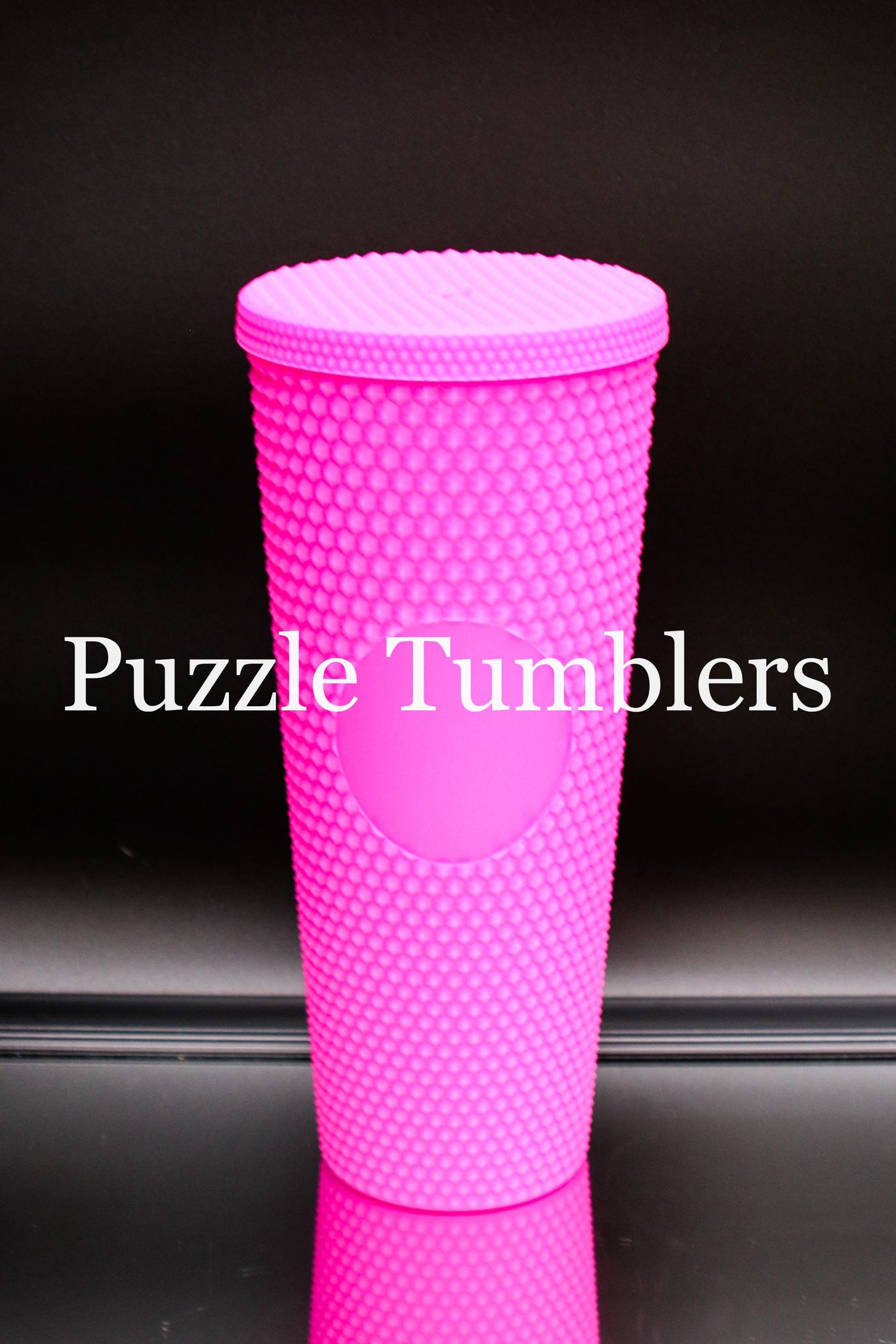 Pink Lemonade Studded Tumbler w/ mystery topper