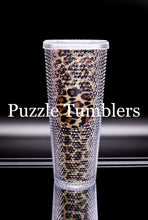 Load image into Gallery viewer, 24OZ LEOPARD STUDDED TUMBLER - NO LOGO