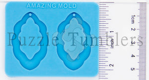 NEW Blue Earring Mold Hoops