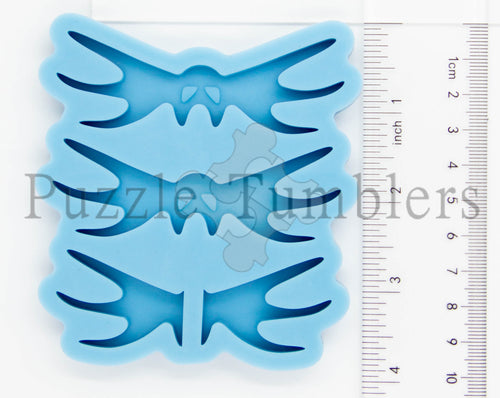 3x Silicone Mold for Resin Butterfly Handmade Keychain Silicone