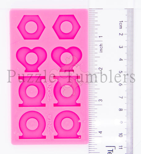  3 Pieces Straw Topper Mold Silicone Straw Topper