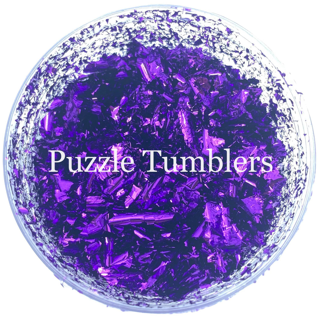 PURPLE - FOIL FLAKES