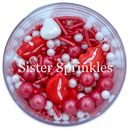 PREMIUM LIP SHAPE & XOXO MIX SPRINKLES 2OZ BAG