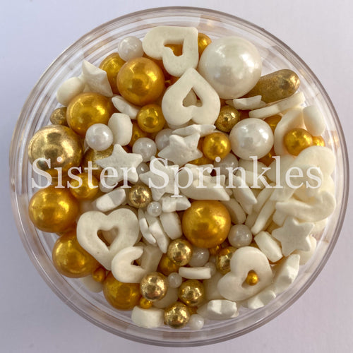 Golden Diva Platinum Sprinkles 2oz Bag (by weight)