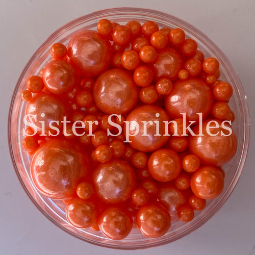 Orange Solid Sprinkle Mix - 2oz Bag (by weight)