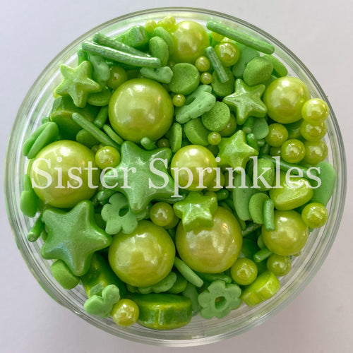 Neon Green - Platinum Sprinkles 2oz Bag (by weight)