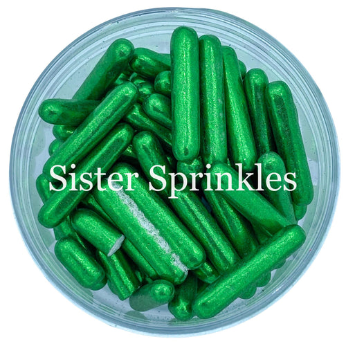 PREMIUM HUNTER GREEN SPRINKLES 2OZ BAG