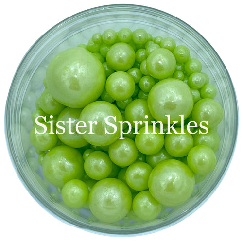 PREMIUM LIME GREEN SPRINKLES 2OZ BAG