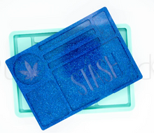 Load image into Gallery viewer, CUSTOM MOLD ROLLING TRAY STASH - XL  *May have a 14 Day Shipping Delay (T9)