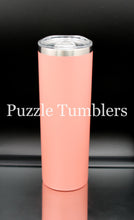 Load image into Gallery viewer, 20OZ SKINNY - POWDER COATED - CORAL